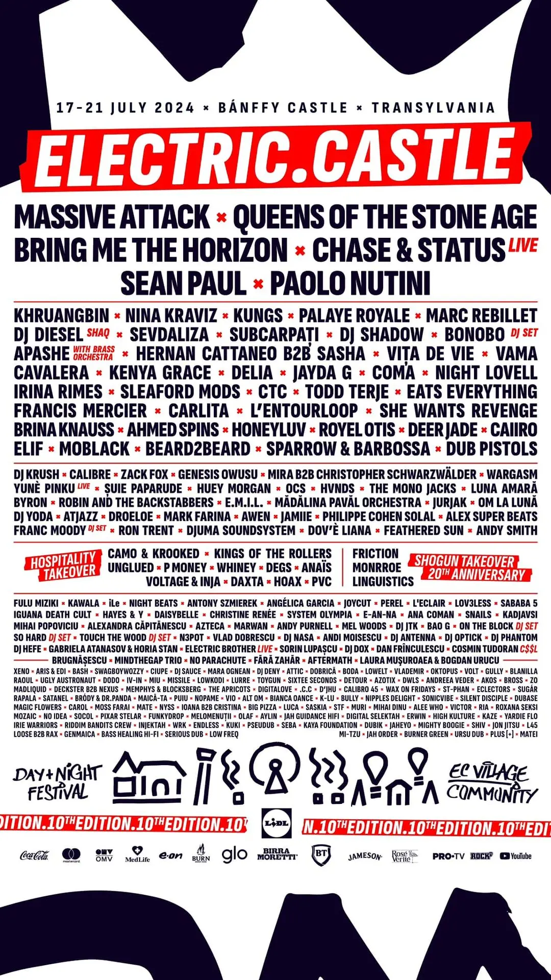 Epic, Excentric, Exotic: Line-up complet pentru Electric Castle 2024