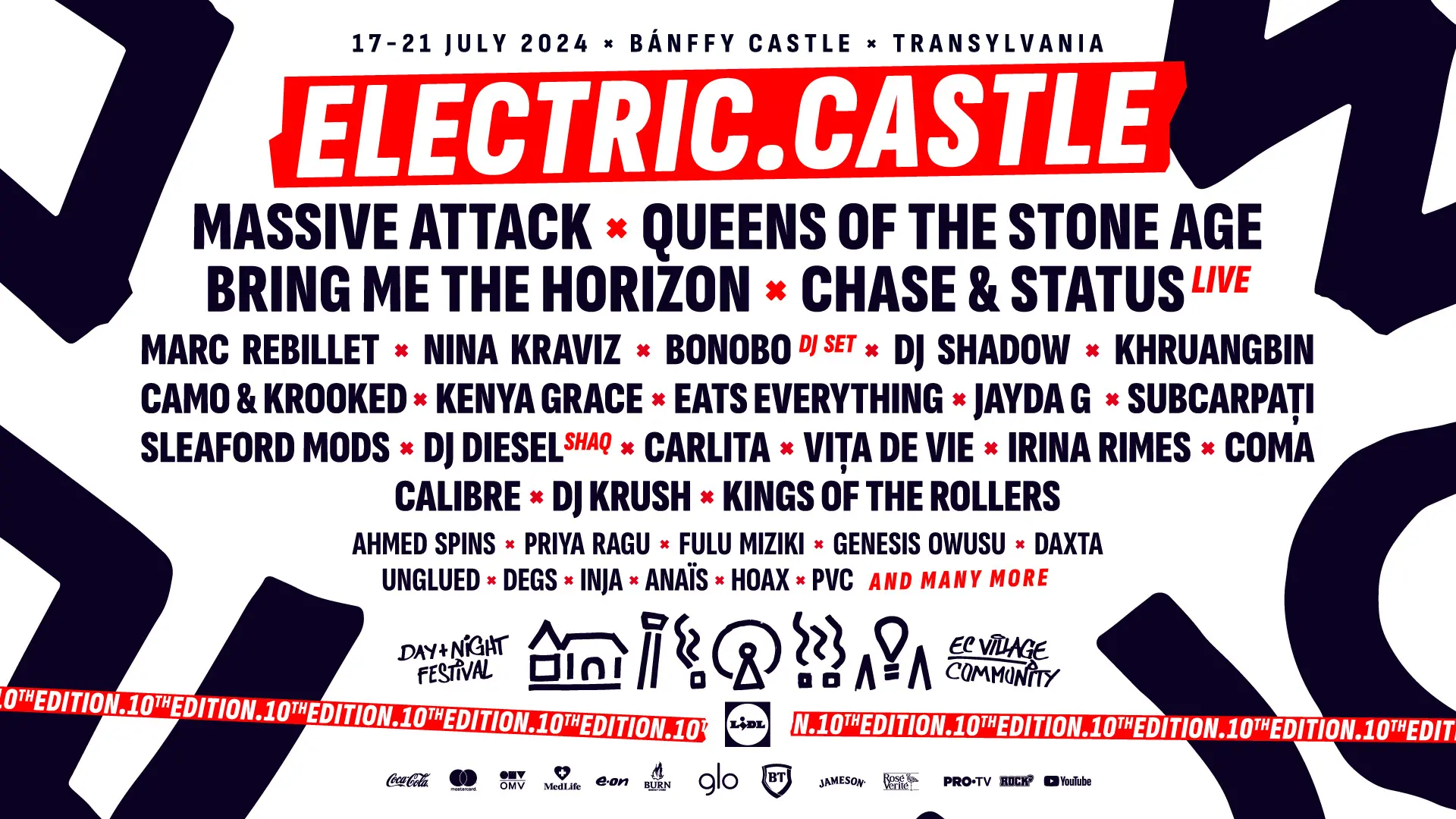 First artists wave announced for Electric Castle 2024