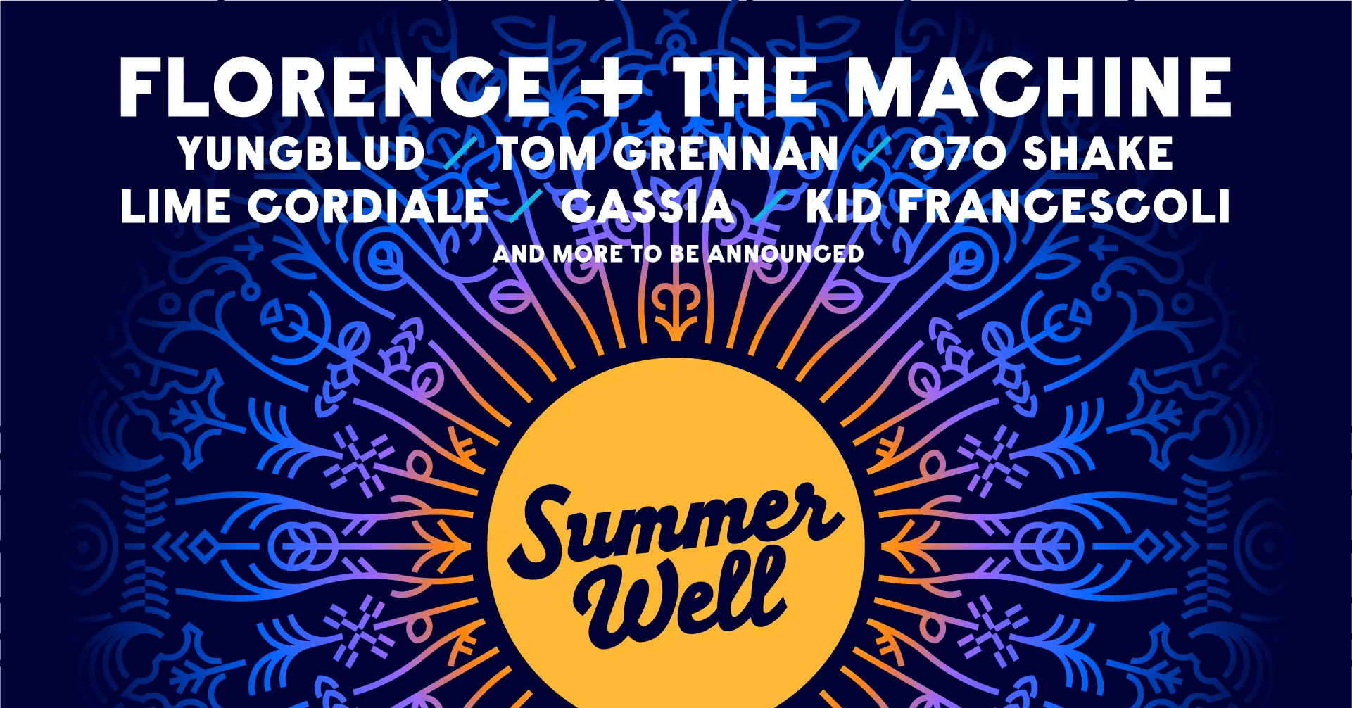 The first artists for the 12th edition of Summer Well have been announced