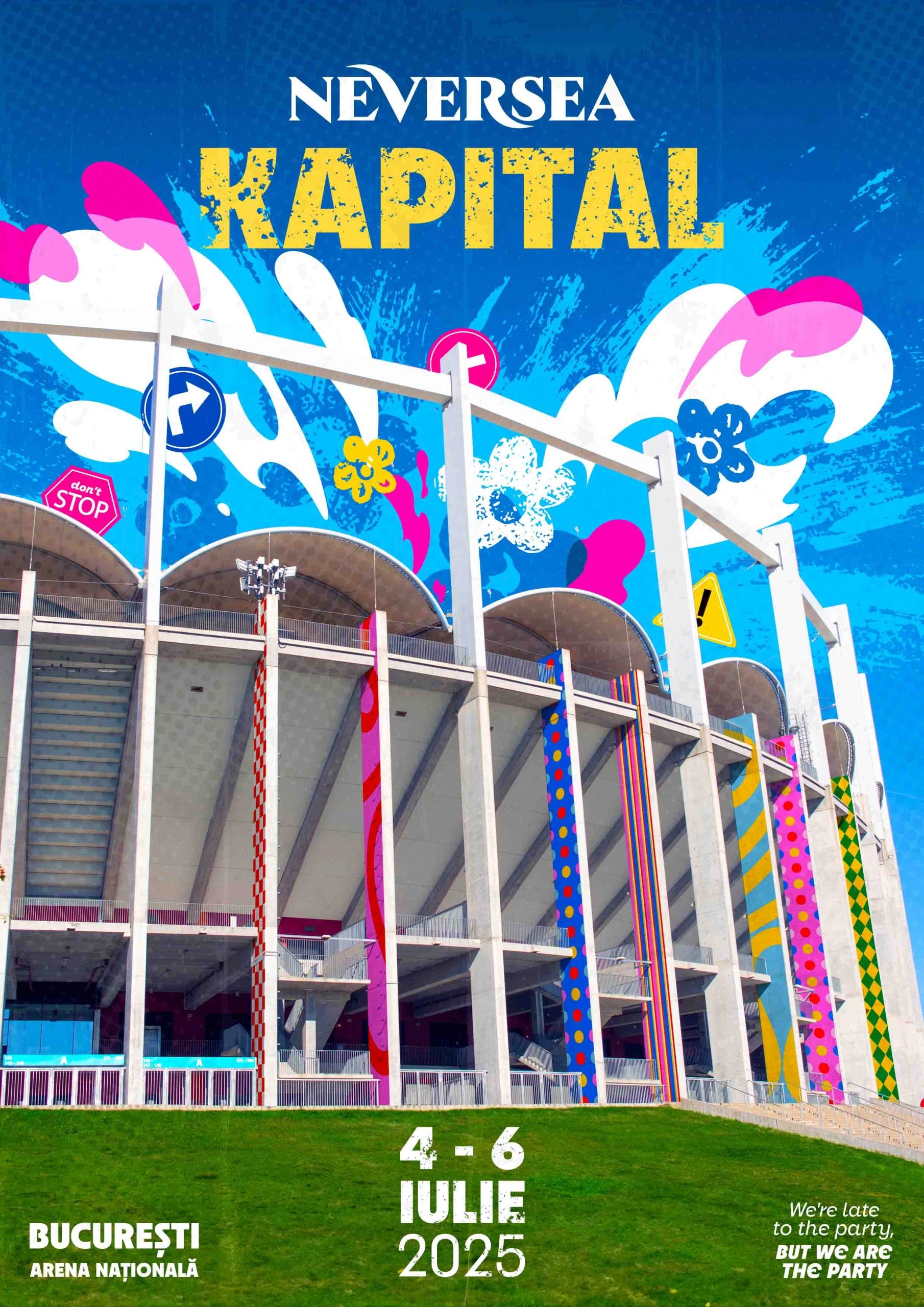 Neversea Kapital pe Arena Națională între 4 și 6 iulie 2025