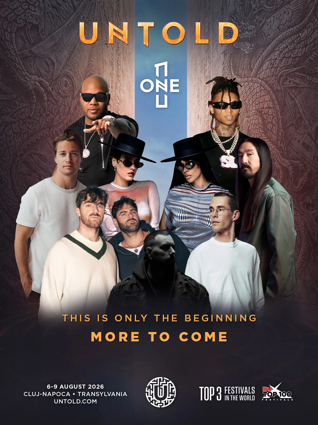 First Wave of Confirmed Artists for UNTOLD 2026 Includes Flo Rida, Swae Lee, Kygo, The Chainsmokers, Lost Frequencies