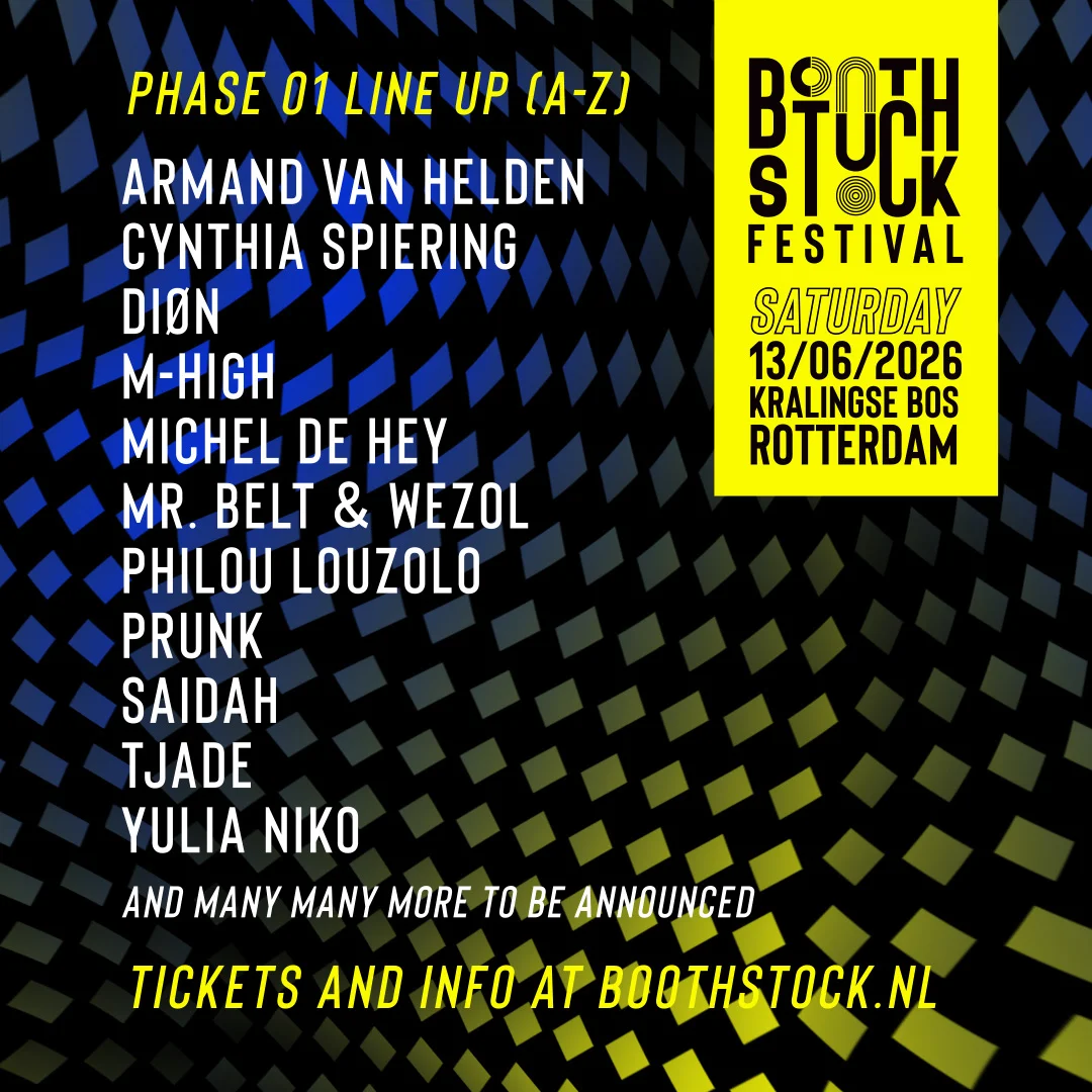 Boothstock 2026 Phase 01 line up announced